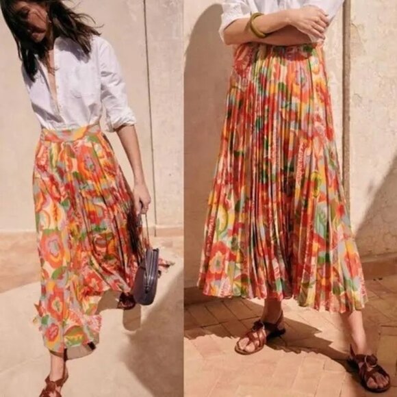 Sezane Dilo Skirt | NWT | FR Size 34 / US Size 2 - Picture 2 of 8